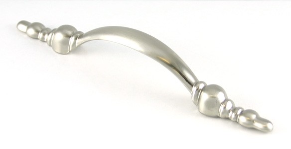 Brushed Nickel Traditional Style Pull 0976