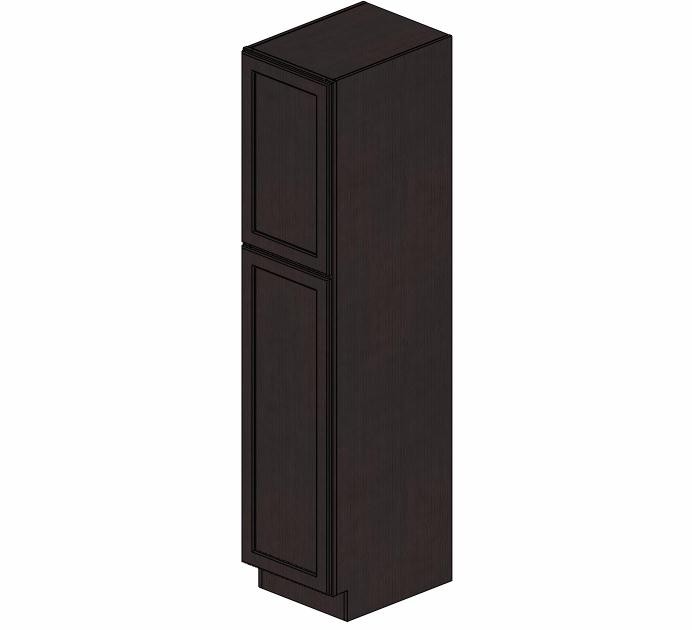 WP1884 Greystone Shaker Wall Pantry Cabinet