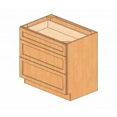 DB36(3) Shakertown Drawer Base Cabinet  #