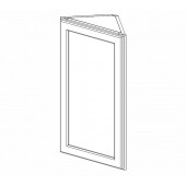 AW30 Ice White Shaker Angle Wall Cabinet