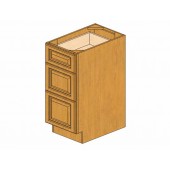 DB15(3) Country Oak Drawer Base Cabinet