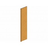 REP2484(3)-3/4" Country Oak Refrigerator End Panel