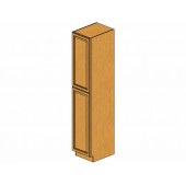 WP1896 Country Oak Wall Pantry Cabinet