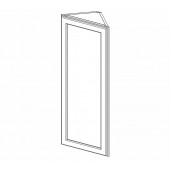 AW42 Uptown White Angle Wall Cabinet #