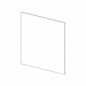 FBP483614(1) Uptown White Finished End Panel #