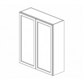 W3642B Uptown White Wall Cabinet #