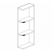 WES530 Uptown White Wall End Shelf  #