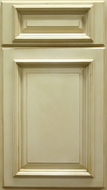 Vintage White Door